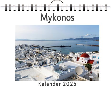 Anna Keller: Mykonos, Kalender