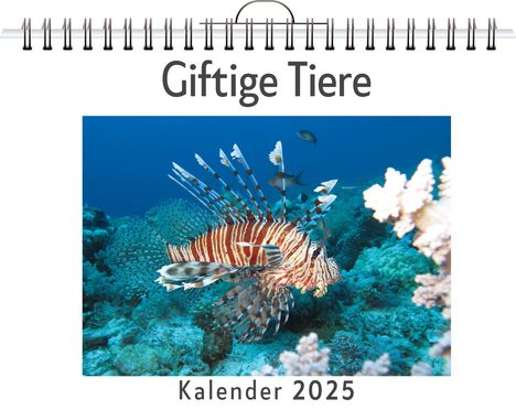 Oliver Müller: Giftige Tiere, Kalender