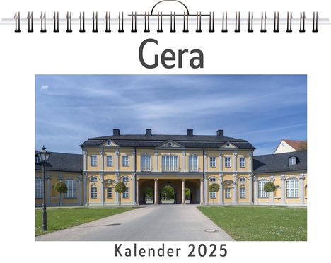 Felix Weber: Gera, Kalender