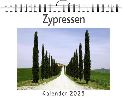 David Hoffmann: Zypressen, Kalender