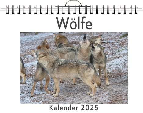 Lucas Wagner: Wölfe, Kalender