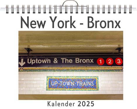 Louis Hofmann: New York - Bronx, Kalender