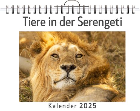 Tim König: Tiere in der Serengeti, Kalender