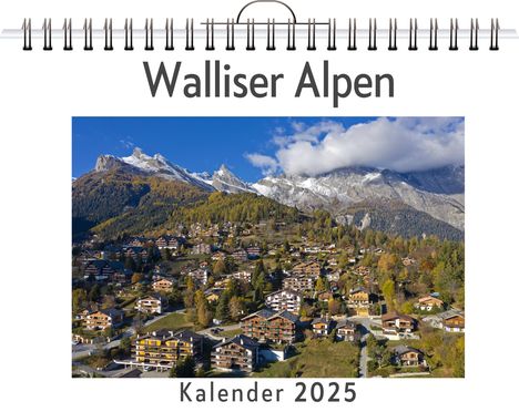 Laura Fuchs: Walliser Alpen, Kalender