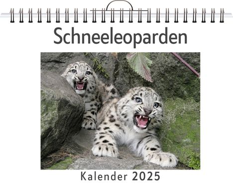 Louis Peters: Schneeleoparden, Kalender