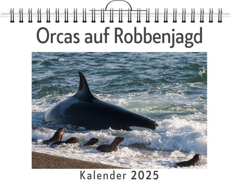 Eva Krause: Orcas auf Robbenjagd, Kalender