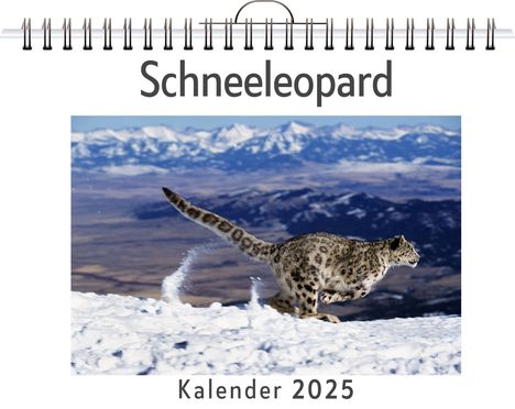 Felix Vogel: Schneeleopard, Kalender