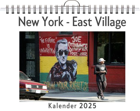 Liam Münch: New York - East Village, Kalender