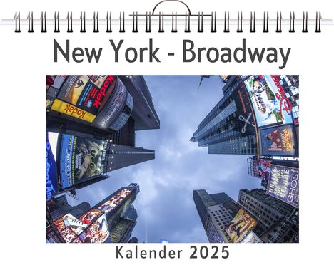 Emily Horn: New York - Broadway, Kalender