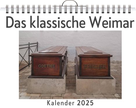 Paul Fischer: Das klassische Weimar, Kalender