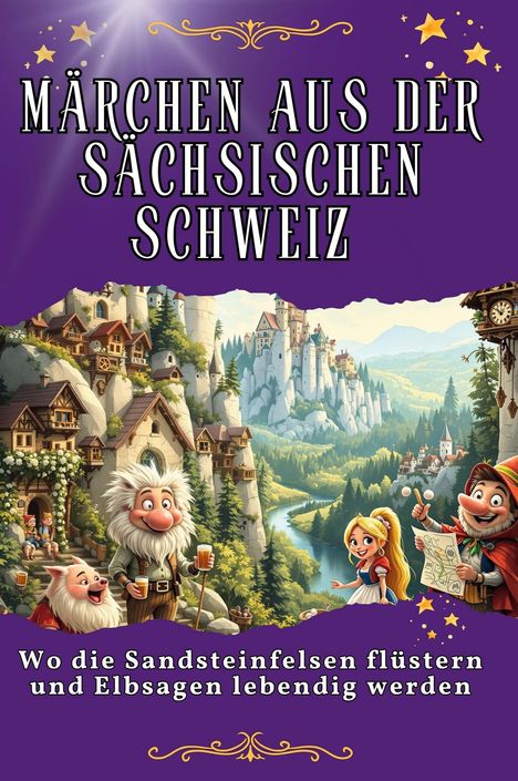 Matteo Krause: Märchen aus der Sächsischen Schweiz, Buch