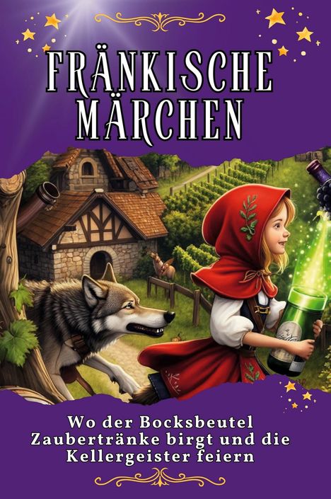 Aaron Scholz: Fränkische Märchen, Buch