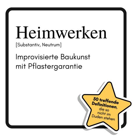 Jakob Friedrich: Heimwerken, Buch