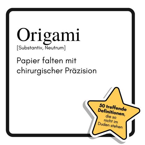 Elias Schäfer: Origami, Buch