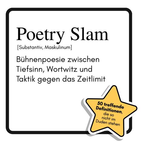 Lily König: Poetry Slam, Buch