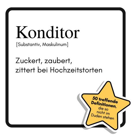Julia Vogel: Konditor, Buch