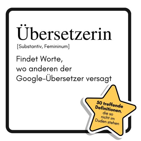 Liam Fuchs: Übersetzerin, Buch