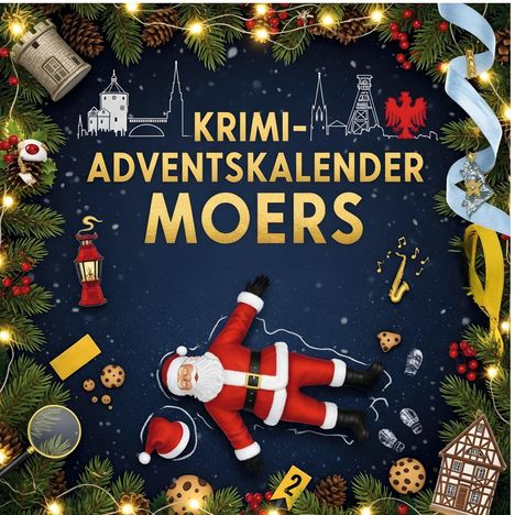 Jakob Fuchs: Der Krimi-Adventskalender Moers, Buch