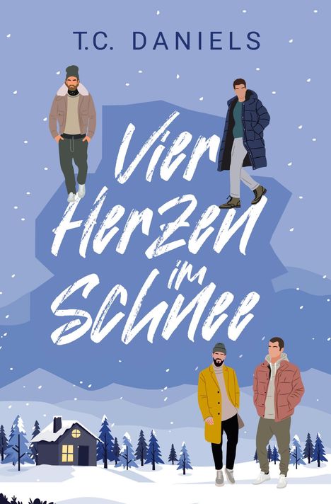 T. C. Daniels: Vier Herzen im Schnee, Buch