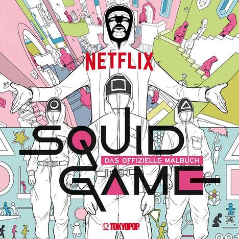 Squid Game: Das offizielle Malbuch, Buch