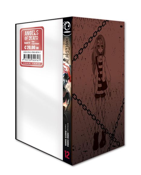 Kudan Naduka: Angels of Death 12 + Box, Buch