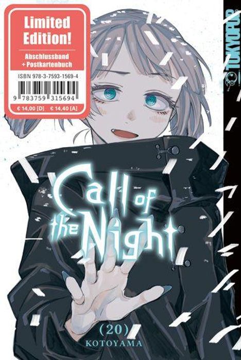 Kotoyama: Call of the Night 20 - Limited Edition, Buch