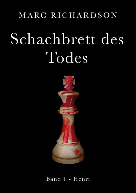 Marc Richardson: Schachbrett des Todes, Buch