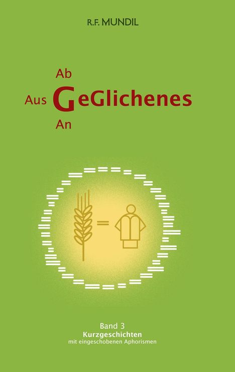 Renier-Fréduman Mundil: Geglichenes, Buch