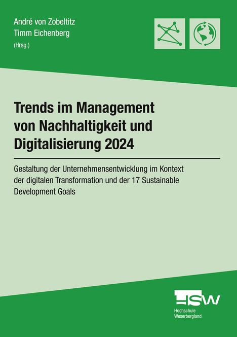 Trends im Management von Nachhaltigkeit und Digitalisierung 2024, Buch