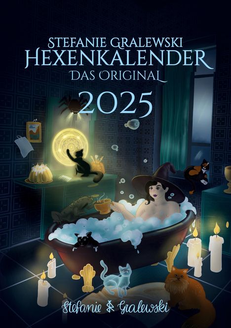 Stefanie Gralewski: Hexenkalender 2025 - Das Original, Buch