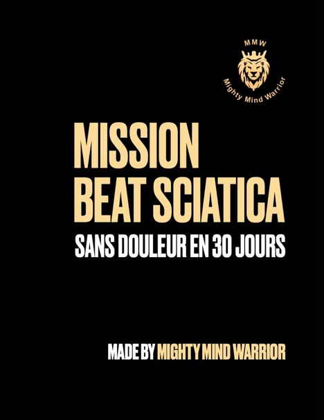 Alain Biankeu: Mission Beat Sciatica, Buch