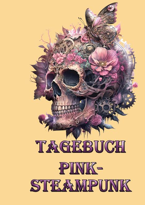 Elke Lützner: Tagebuch Pink-Steampunk, Buch