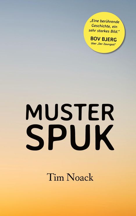 Tim Noack: Musterspuk, Buch