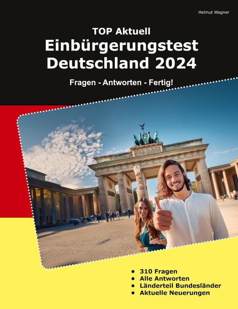 Helmut Wagner: Einbürgerungstest Deutschland 2024, Buch