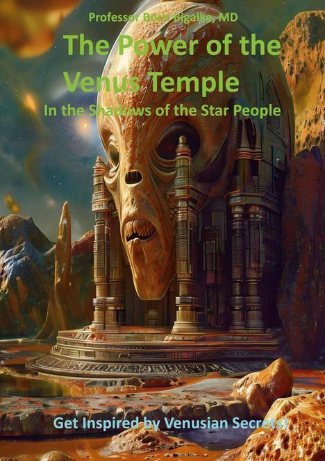 Boris Bigalke: The Power of the Venus Temple, Buch