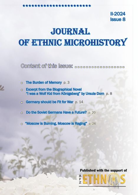 Journal of Ethnic Microhistory, Buch