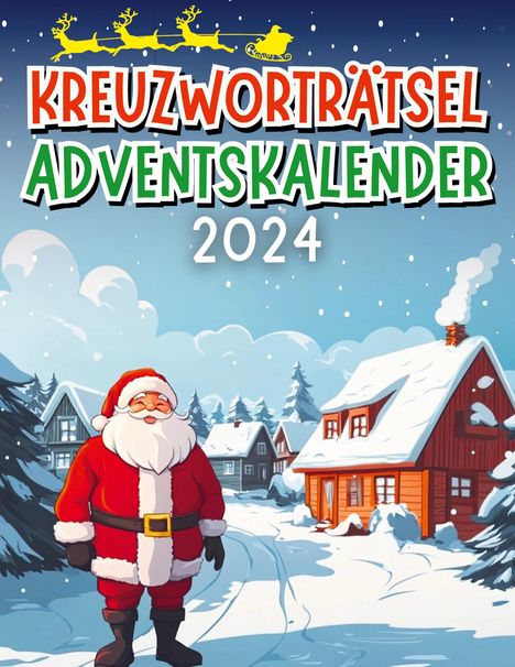 Kreuzworträtsel Adventskalender 2024, Buch