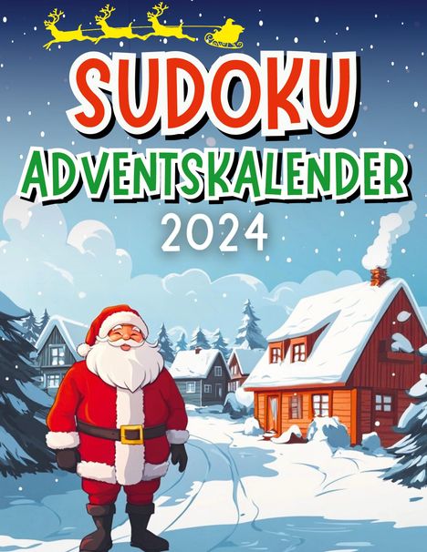 Sudoku Adventskalender 2024, Buch