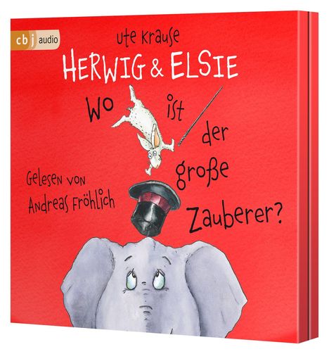 Ute Krause: Herwig und Elsie - Wo ist der große Zauberer?, 2 CDs