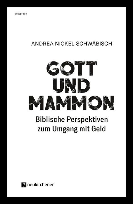 Andrea Nickel-Schwäbisch: Nickel-Schwäbisch, A: Gott und Mammon, Buch