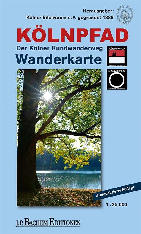 KÖLNPFAD. Wanderkarte, Karten