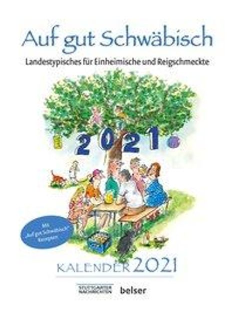 Jan Sellner: Sellner, J: Auf gut Schwäbisch Kalender 2021, Kalender