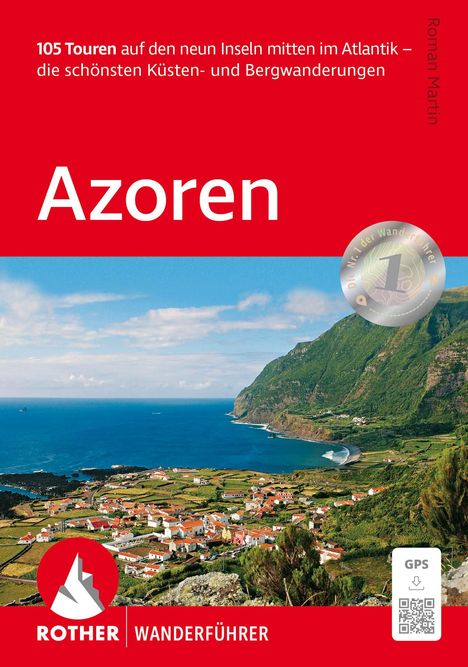 Roman Martin: Azoren, Rother Wanderführer, Buch