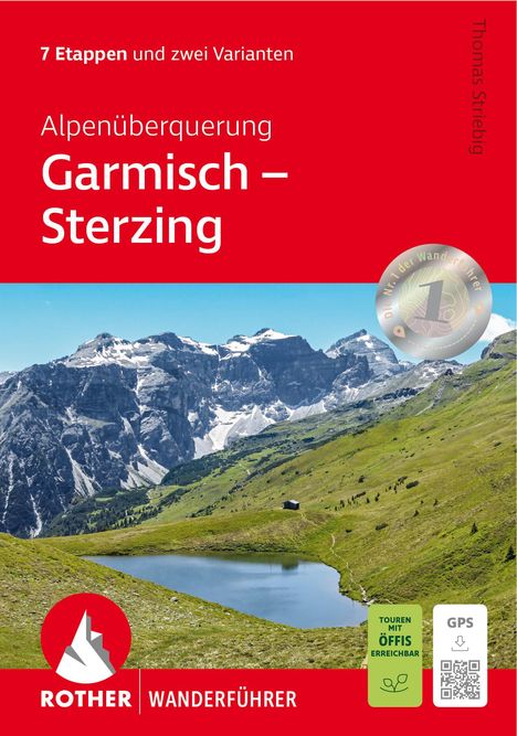 Thomas Striebig: Alpenüberquerung Garmisch - Sterzing, Buch