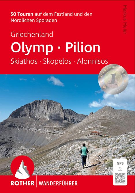 Markus Meier: Griechenland: Olymp - Pilion. Skiathos, Skopelos, Alonnisos, Buch