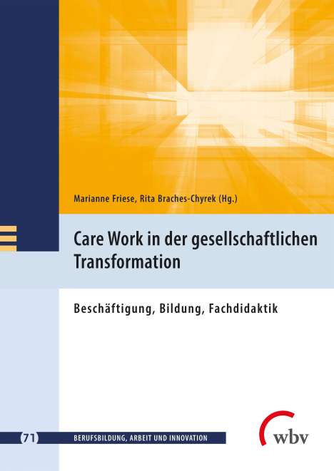 Care Work in der gesellschaftlichen Transformation, Buch