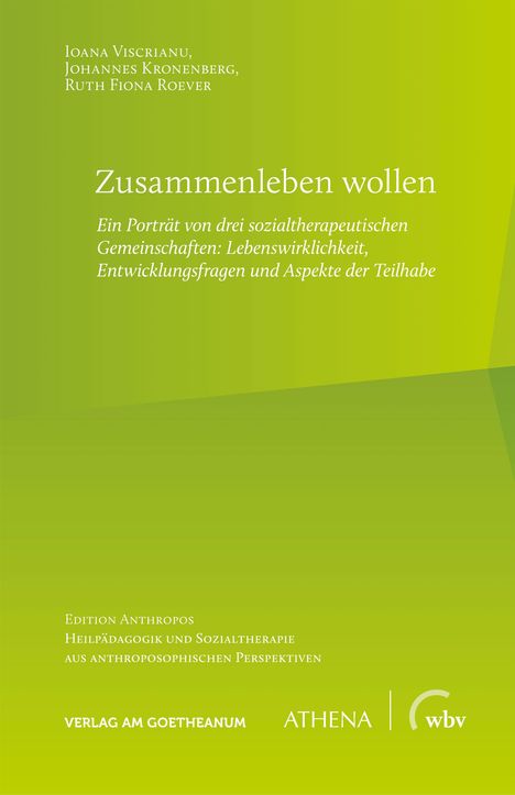 Ioana Viscrianu: Zusammenleben wollen, Buch