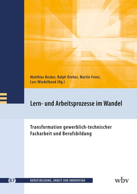 Lern- und Arbeitsprozesse im Wandel, Buch