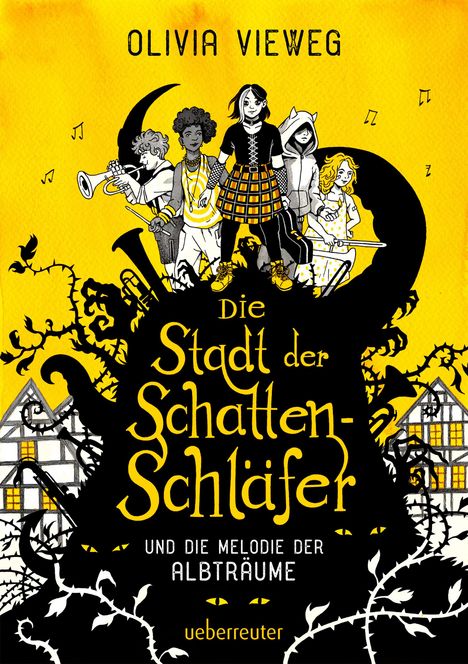 Olivia Vieweg: Die Stadt der Schattenschläfer und die Melodie der Albträume, Buch