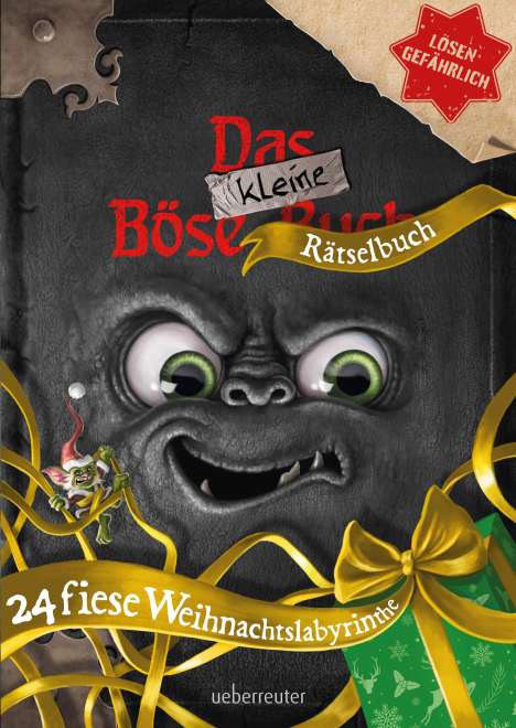 Magnus Myst: Das kleine Böse Rätselbuch - 24 fiese Weihnachtslabyrinthe (Weihnachtlicher Rätselspaß ab 8 Jahren für alle Fans der Spiegel-Bestseller-Reihe "Das kleine Böse Buch"), Buch
